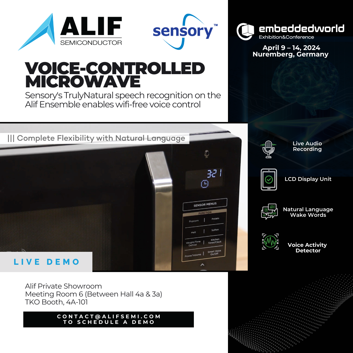 Alif & Sensory EmbeddedWorld